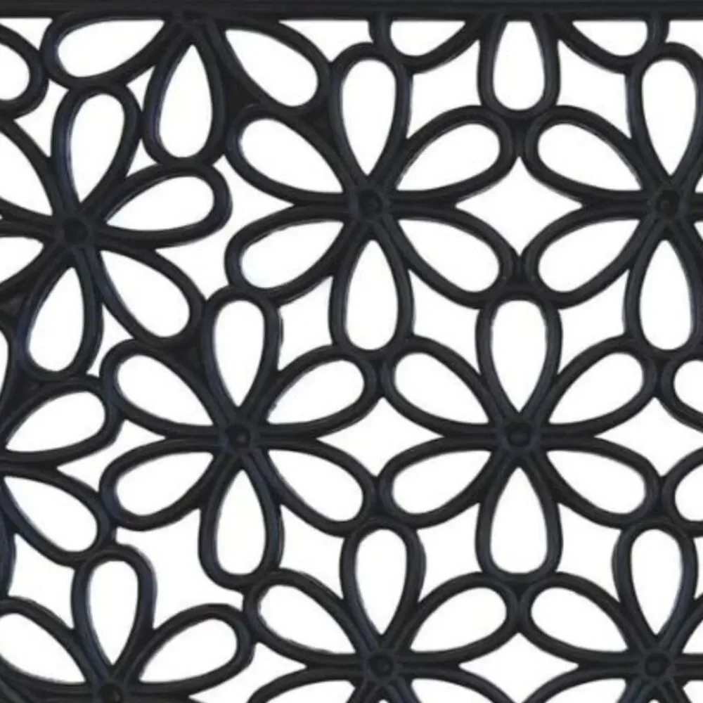 Recycled Rubber Door Mats, Outdoor/Indoor Durable & Easy to Clean All Season All
